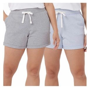 Womens 32 degrees 2 pack shorts size L